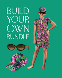 Swimming Costume Bundle - Midnight Bloom (save $15)